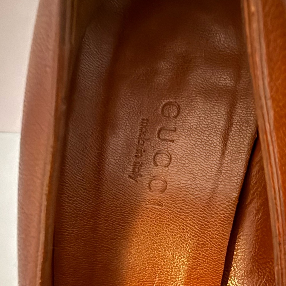 Authentic Vintage Gucci Round Toe Heels - Size 7.5 - Picture 7 of 13